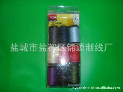 【【支持混批】耐高溫、耐低溫、耐光性好縫402滌綸縫紉線】?jī)r(jià)格,廠家,圖片,化纖紗線,鹽城市鹽都區(qū)錦源制線廠-